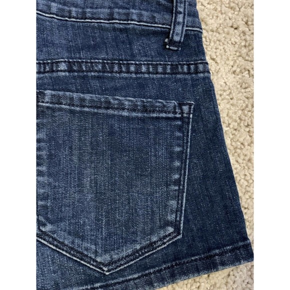 Womens Jean Shorts Size 26 Stretch Mom Denim 9" Rise EUC Forever 21 - Picture 11 of 12